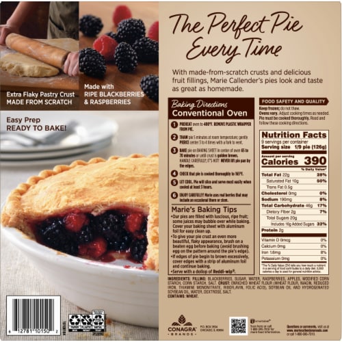 Decoding the Deliciousness: Marie Callenders Razzleberry Pie Ingredients