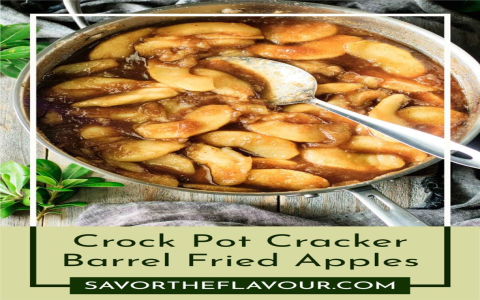 Crock Pot Fried Apples: Just Like Cracker Barrel (Easy Recipe)