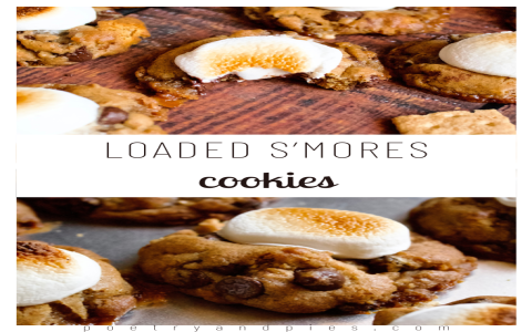 Easy smores cookie bars with premade cookie dough (quick dessert recipe for beginners)
