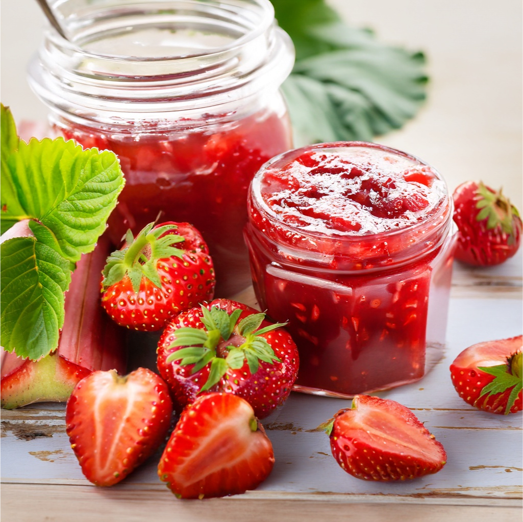 Strawberry Rhubarb Jam Made Easy: Sure-Jell Recipe (A Beginners Guide to Homemade Jam Success)