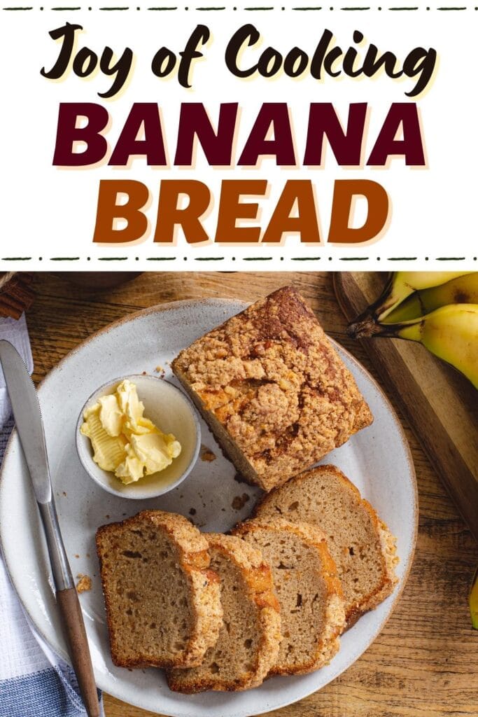 Quick Banana Bread: Joy of Cooking Cookbook Method
