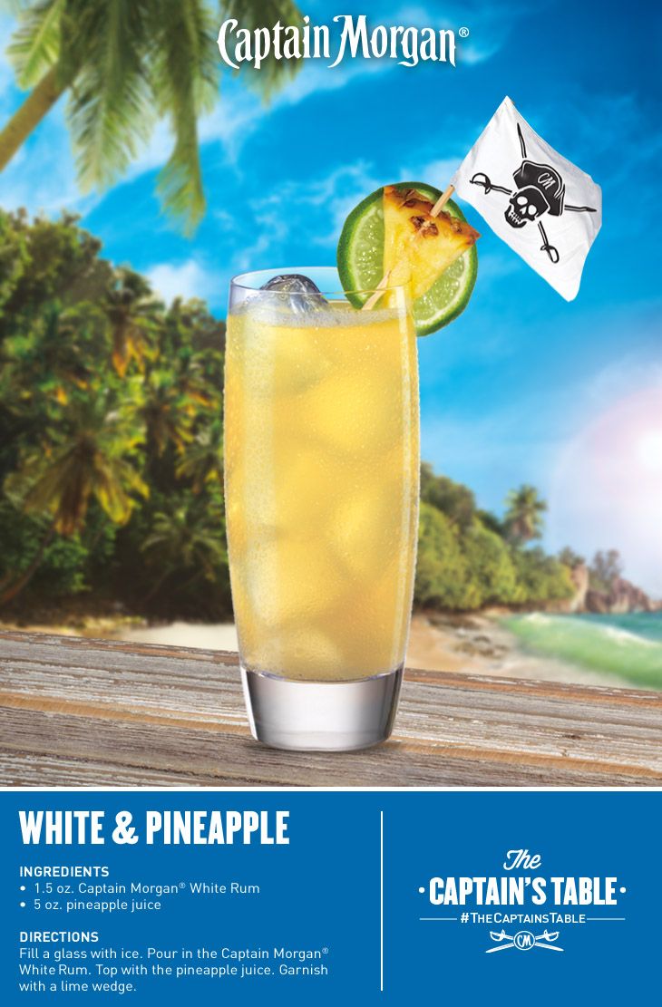 Best Captain Morgan Caribbean White Rum Recipes You Can Make at Home