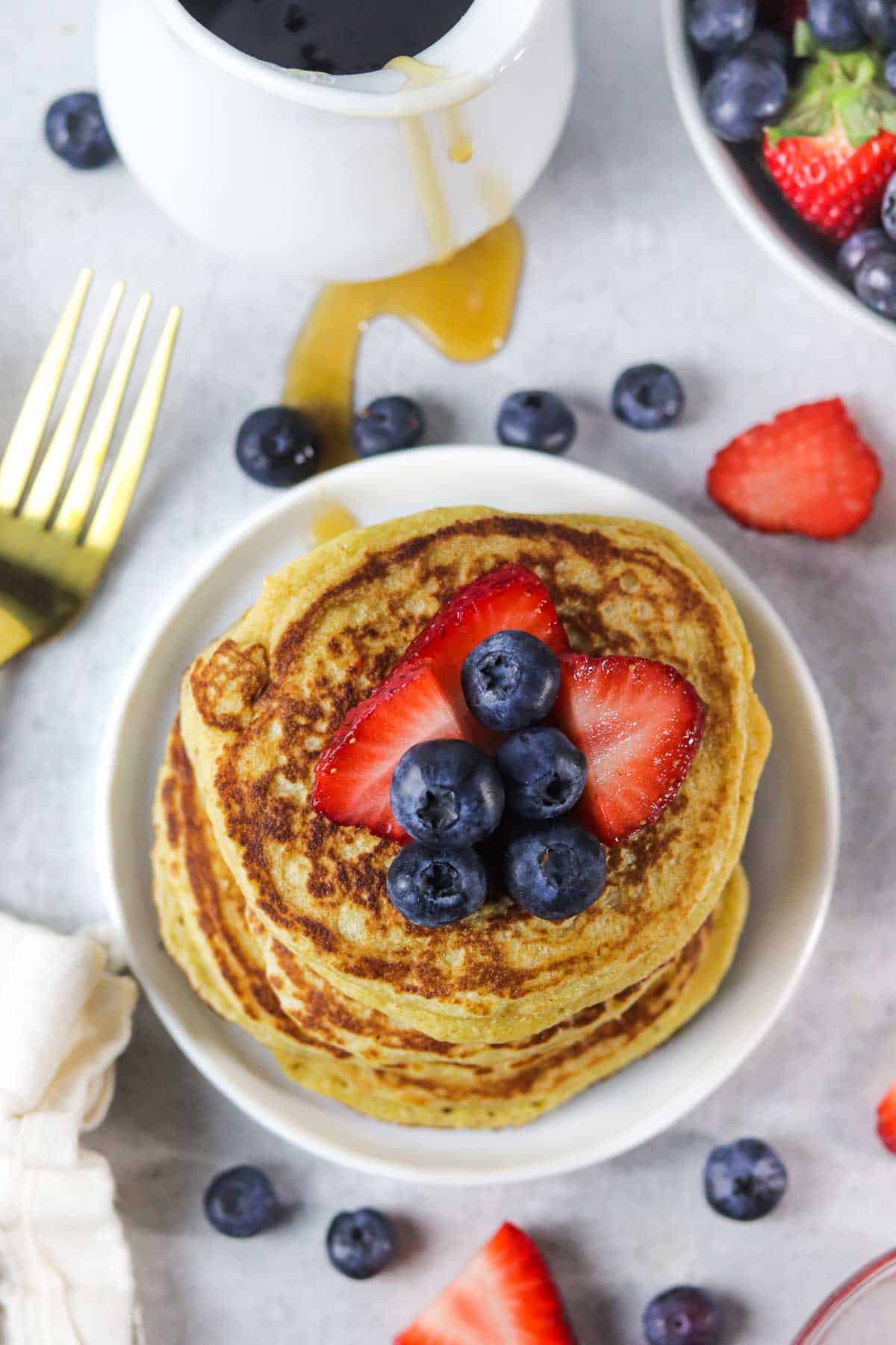 a guide to making protein pancakes without using protein powder