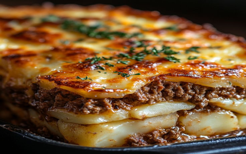 Cowboy Meatloaf and Potato Casserole Recipe (Delicious Comfort Food - How to Make It Step-by-Step)
