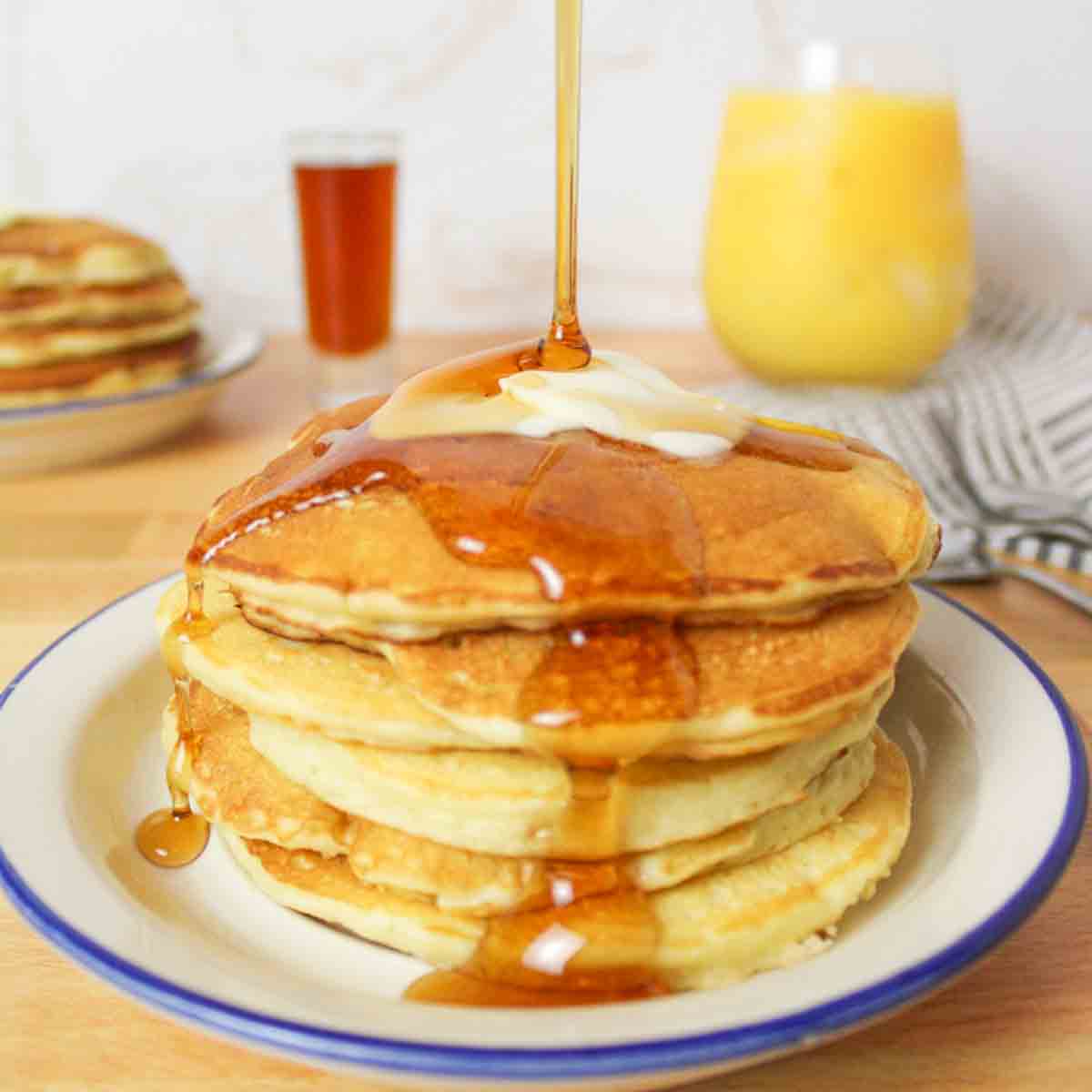 Using Heavy Whipping Cream Instead of Milk for Pancakes