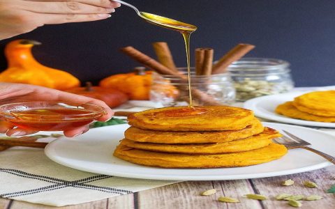 Delicious pumpkin spice pancakes without pumpkin puree try this quick recipe for a tasty breakfast