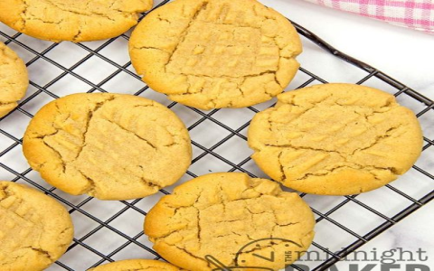 Easy Butter Flavored Crisco Peanut Butter Cookies Recipe (So Yummy!)