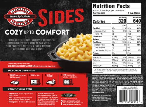 Boston Market Mac and Cheese Calories: A Quick Look