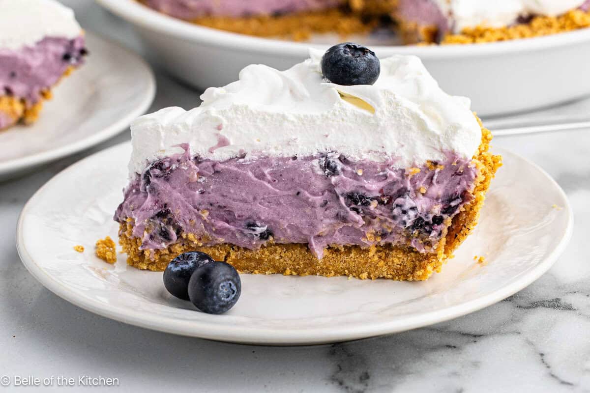 No Bake Blueberry Pie with Cream Cheese: The Perfect Dessert