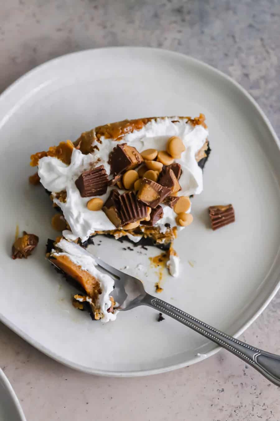 Easy Frozen Peanut Butter Pie Without Cream Cheese Recipe
