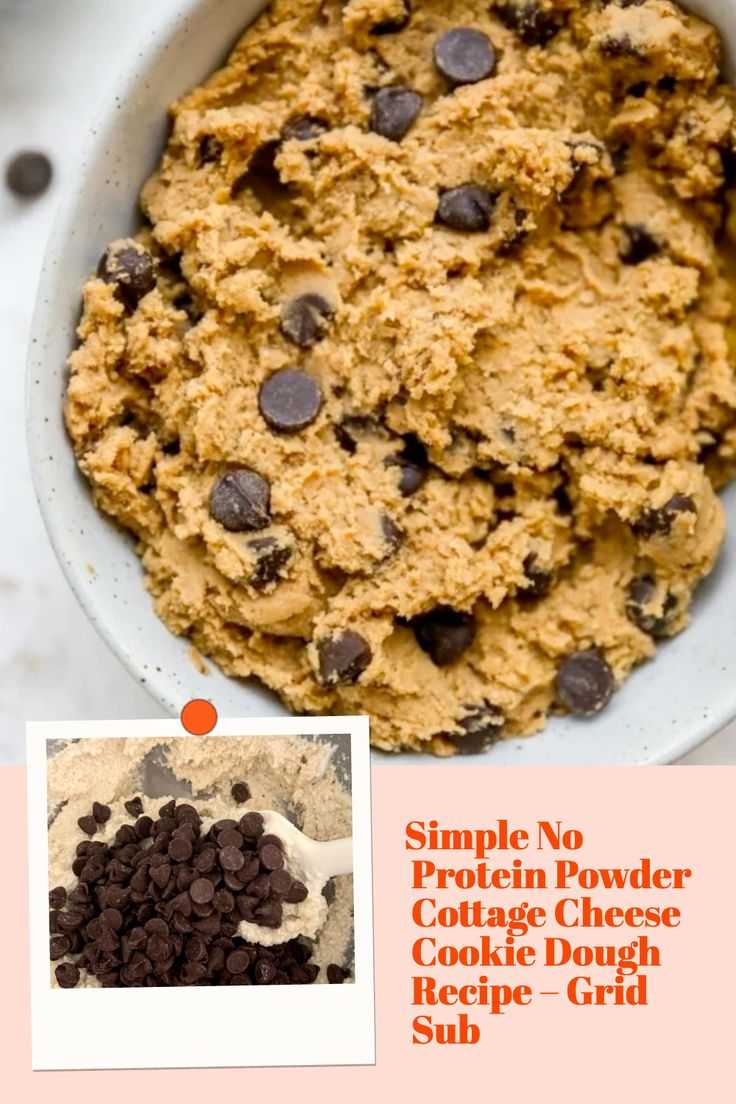 Make Cottage Cheese Cookie Dough No Protein Powder: A Quick and Healthy Treat