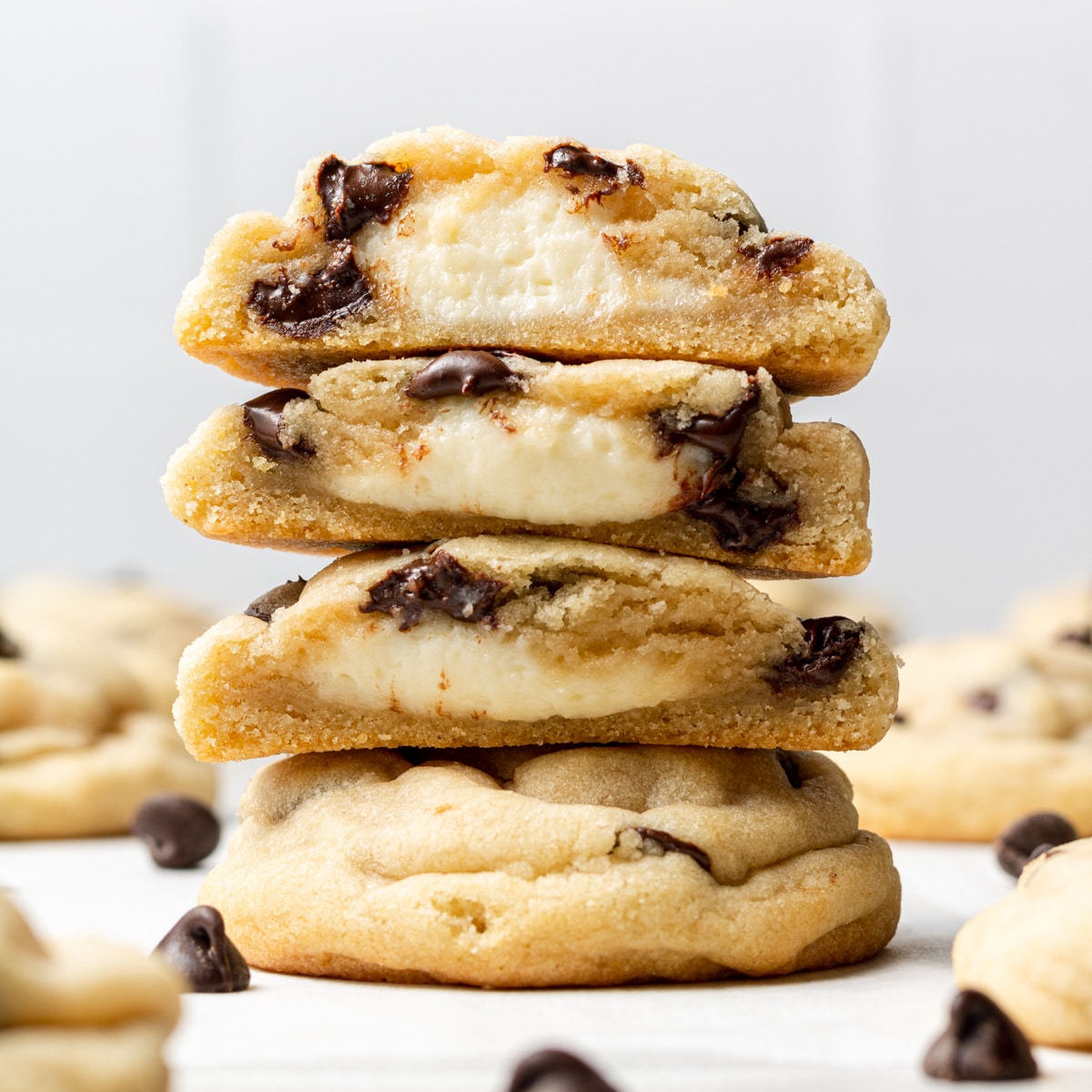 recipe for cookies with chocolate chip cheesecake
