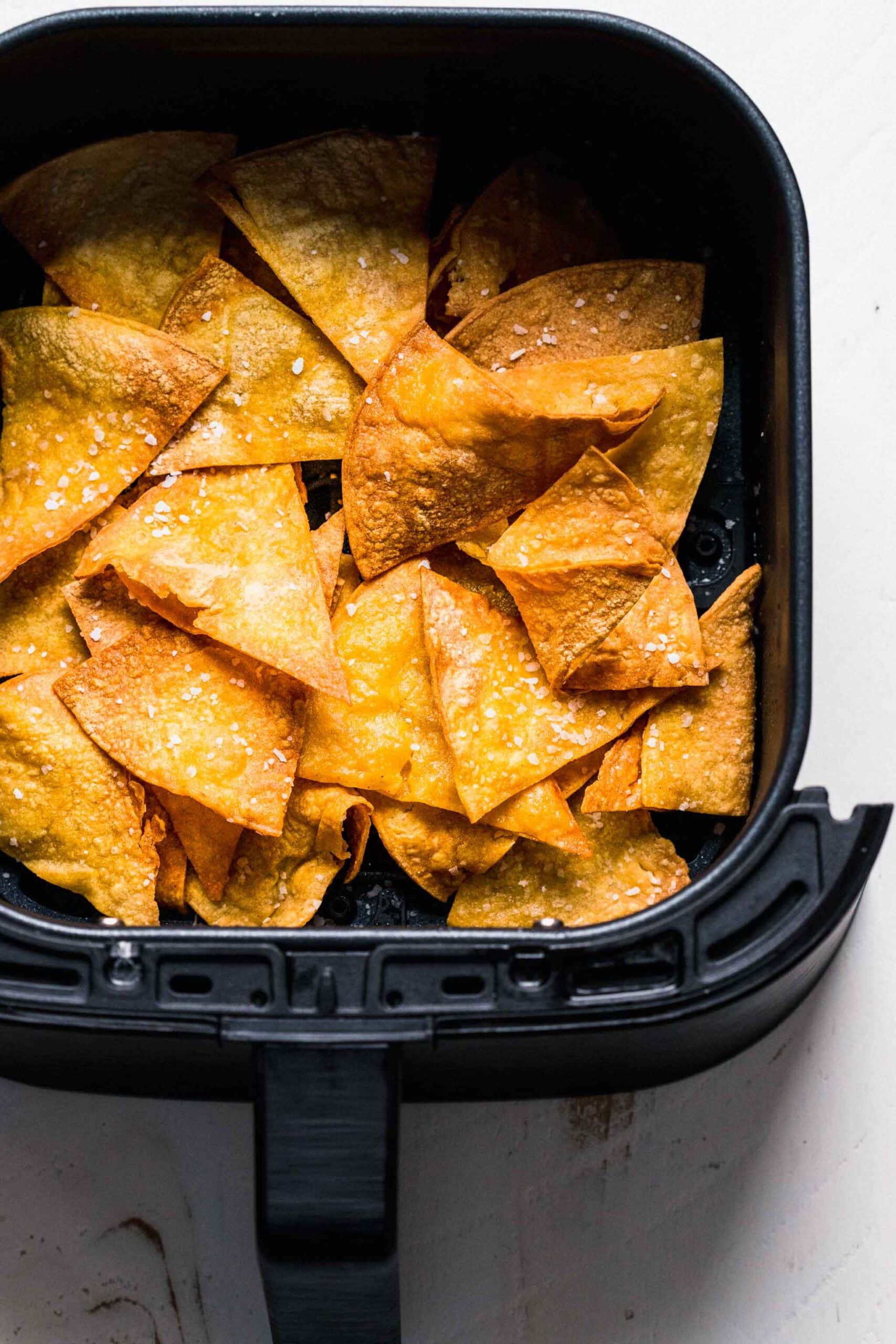 air fryer flour tortilla chips recipe