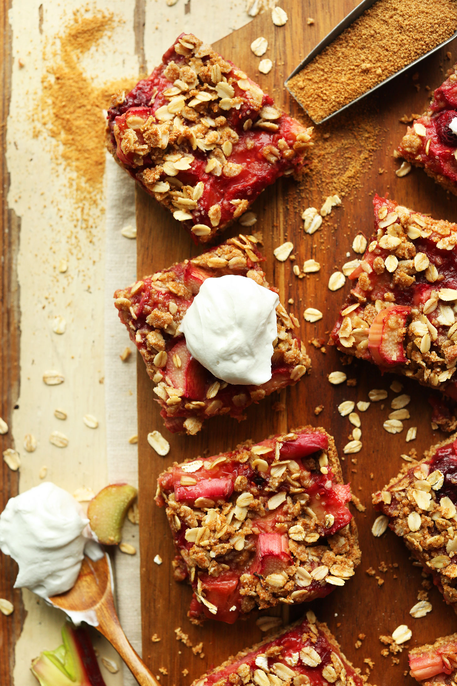 Easy Strawberry Rhubarb Crumble Gluten Free! Simple Recipe for Beginners, Delicious Dessert for Everyone to Enjoy!