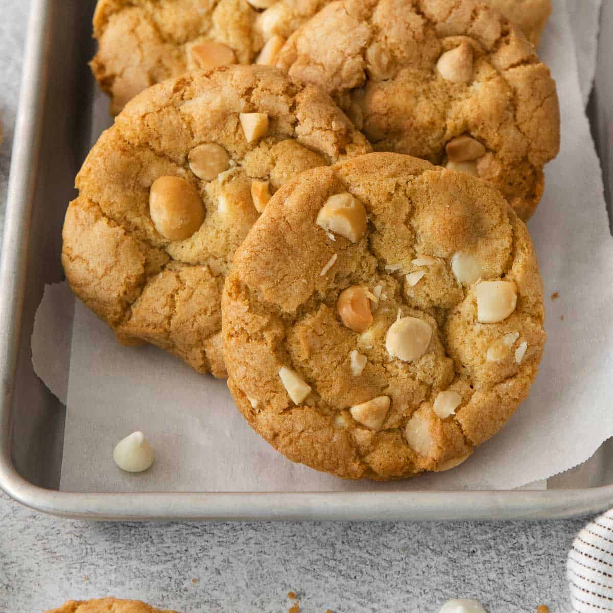 Easy Gluten-Free White Chocolate Macadamia Cookies Recipe That Tastes Just Like the Bakery!