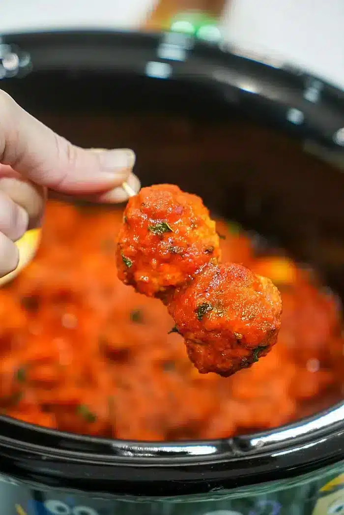 cooking time for frozen meatballs in crockpot on high