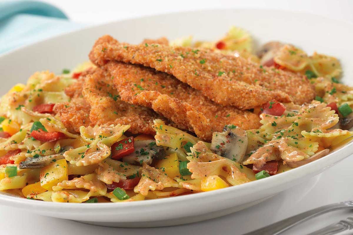 calorie content of cheesecake factory's louisiana chicken pasta