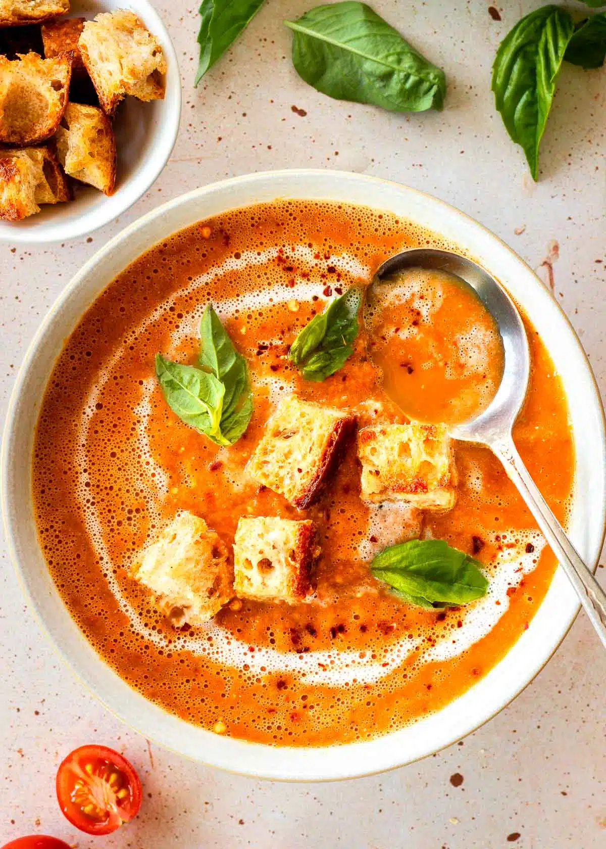 Quick Tomato Soup Recipe with Cherry Tomatoes: Ready in Minutes
