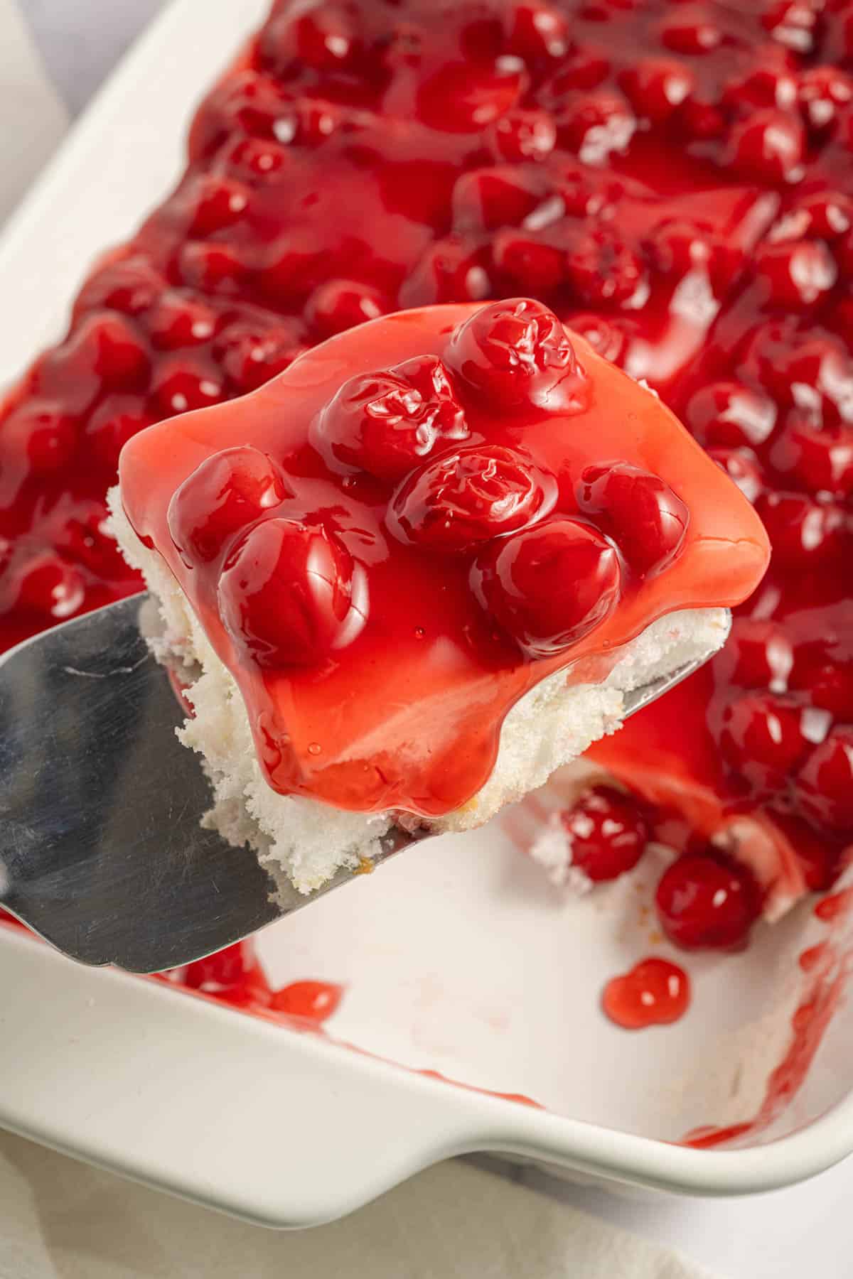 Making Cherries in the Snow - No Angel Food Cake (The Best Simple Recipe for Beginners)
