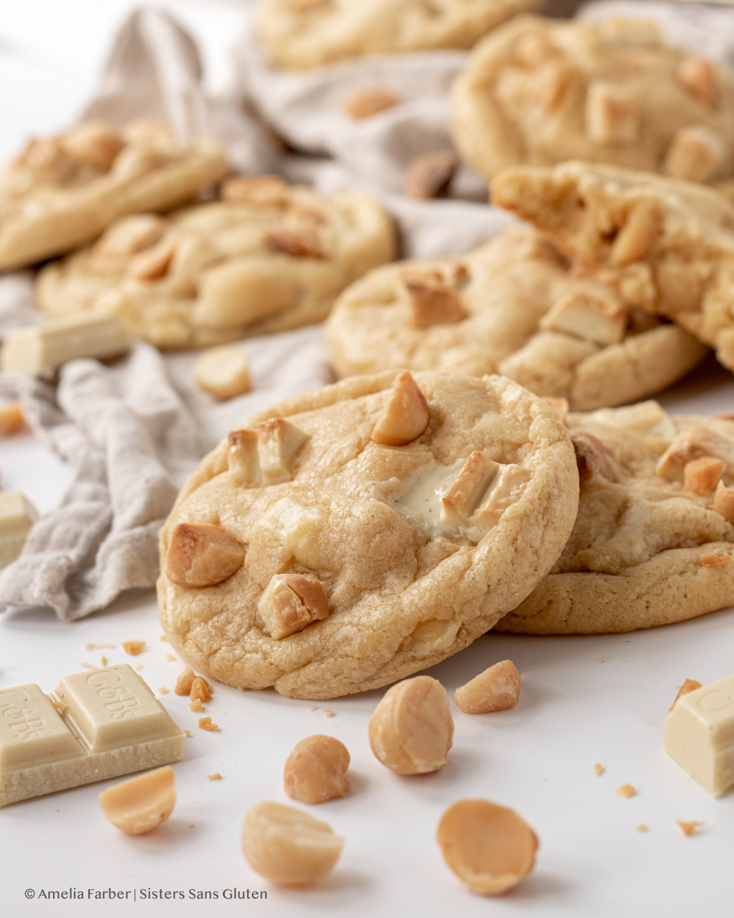 Easy Gluten-Free White Chocolate Macadamia Cookies Recipe That Tastes Just Like the Bakery!