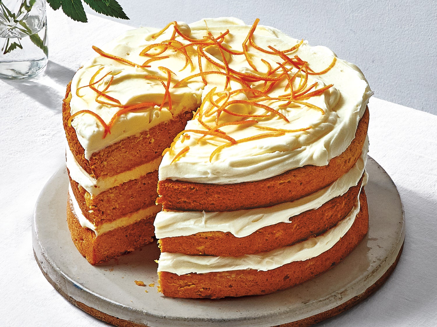 sweet potato dessert topped with savory cream cheese frosting