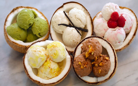 Coconut Milk Ice Cream Recipe with Eggs: Quick and Tasty