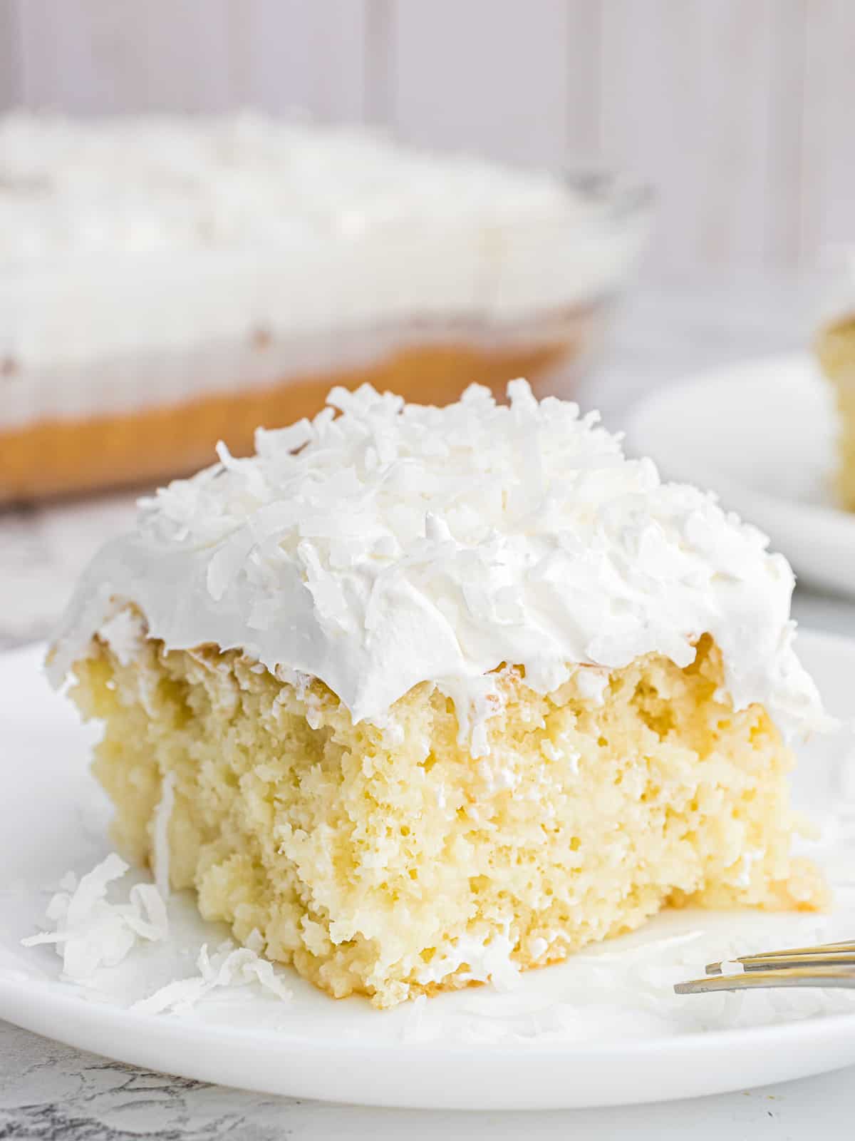 How to Make Coconut Poke Cake Without Coconut Cream