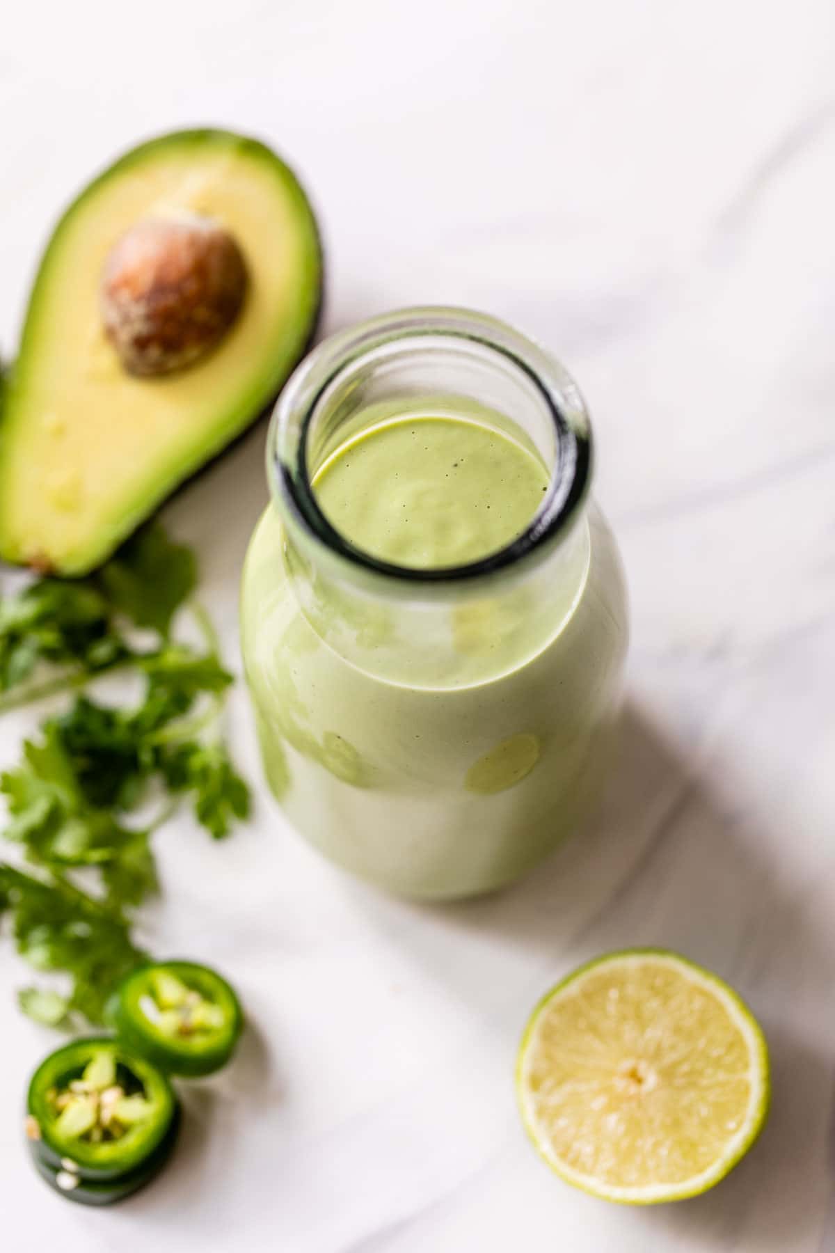 spicy avocado sauce recipe from just salad