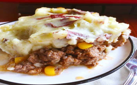Cowboy Meatloaf and Potato Casserole the Perfect Comfort Food