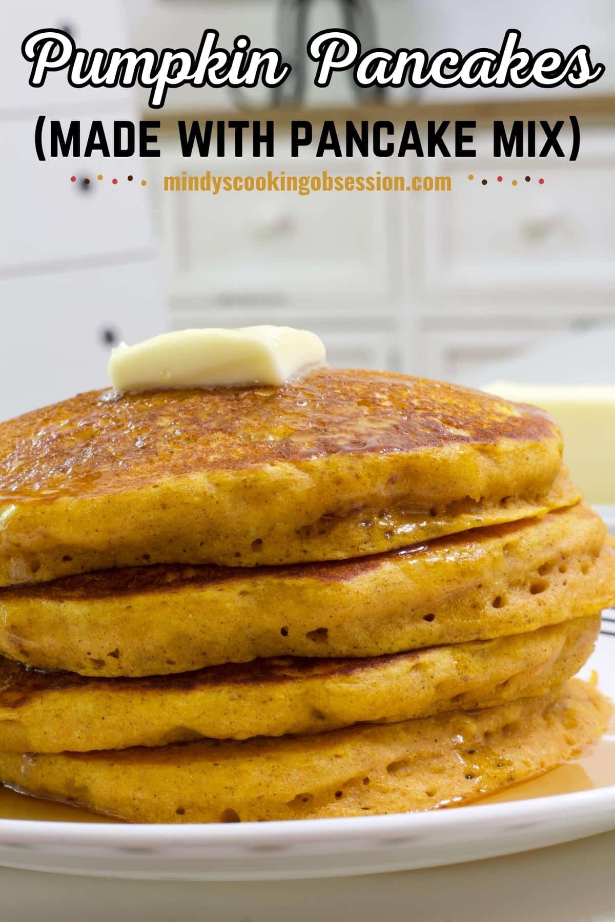 how to prepare pumpkin pancakes using pancake mix