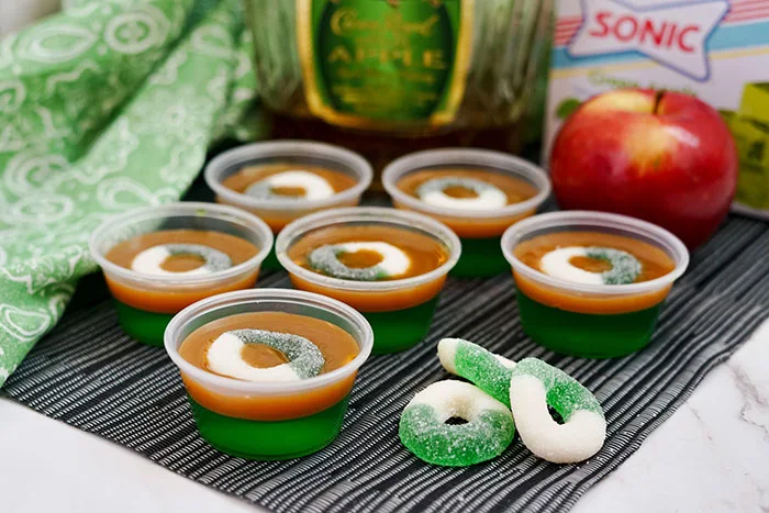 Make Delicious Crown Royal Apple Jello Shots in an Apple