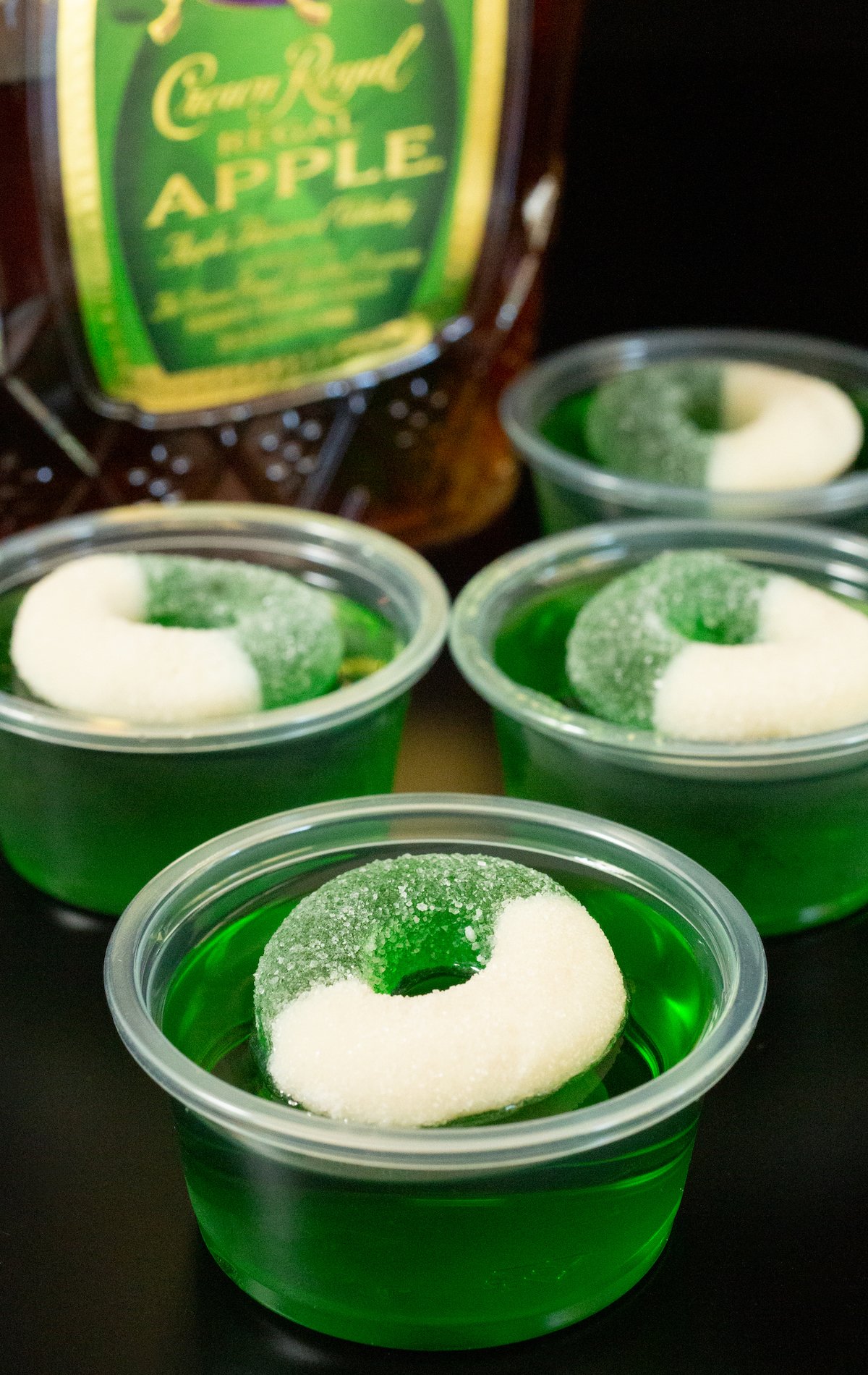 Make Delicious Crown Royal Apple Jello Shots in an Apple
