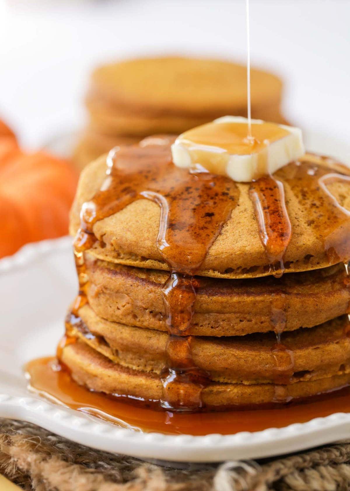Easy Pumpkin Pancakes: Recipe for Pumpkin Pancakes Using Pancake Mix