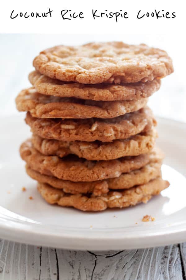 Easy Baking, Cookies with Rice Krispies and Coconut, Delicious Recipe You Will Love.