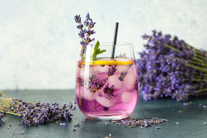 ideal lavender syrup quantity for lemonade