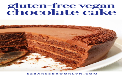 Quick & Simple Gluten-Free Vegan Chocolate Cake with Almond Flour