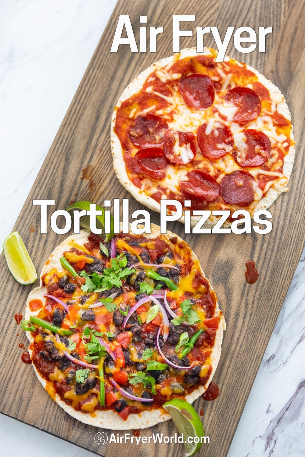 How to make air fryer tortilla pizza? This easy recipe is a game-changer for all people who love pizza!