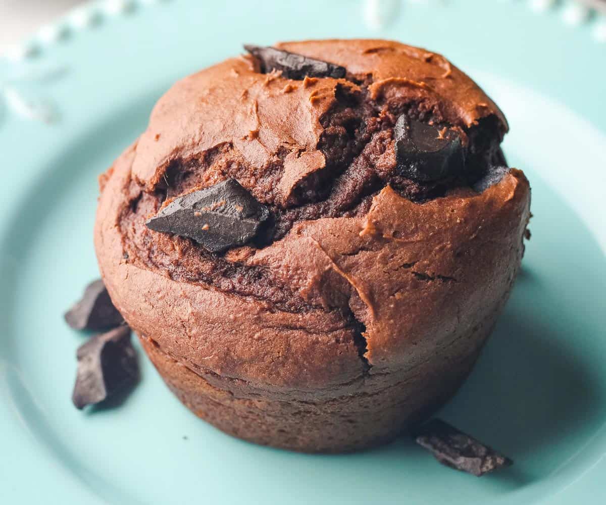 Quick Pumpkin Chocolate Chip Muffins Using Cake Mix Hack