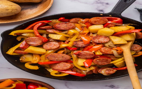 oven-baked preparation of hillshire farm smoked sausage