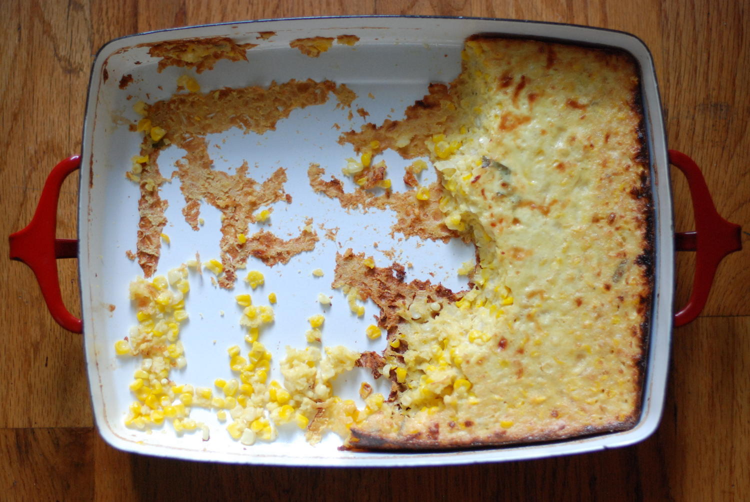 corn casserole inspired by barefoot contessa