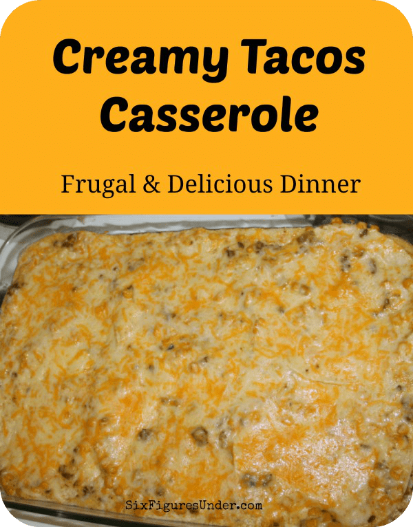 Creamy Mexican Casserole with Cream of Mushroom Soup