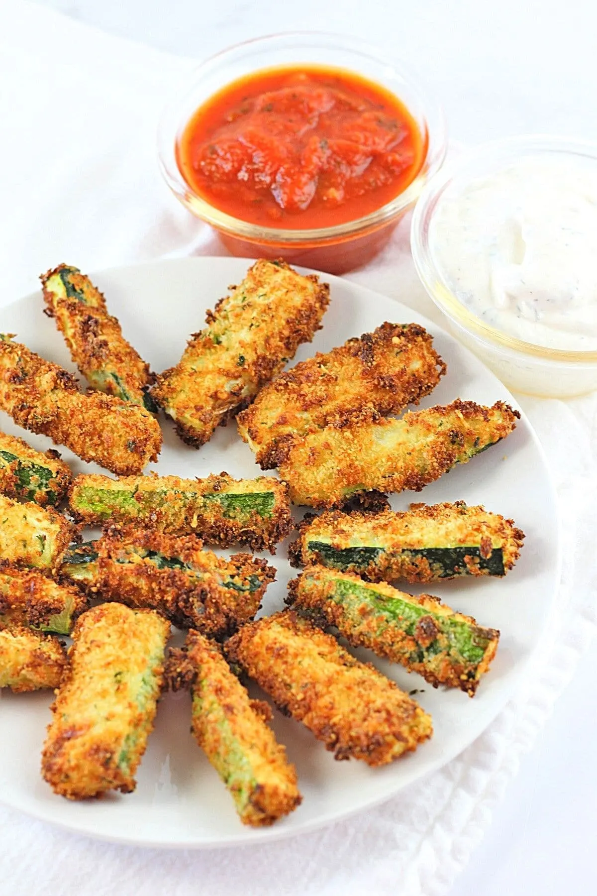 ways to articulate the taste of deep fried zucchini mozzarella sticks