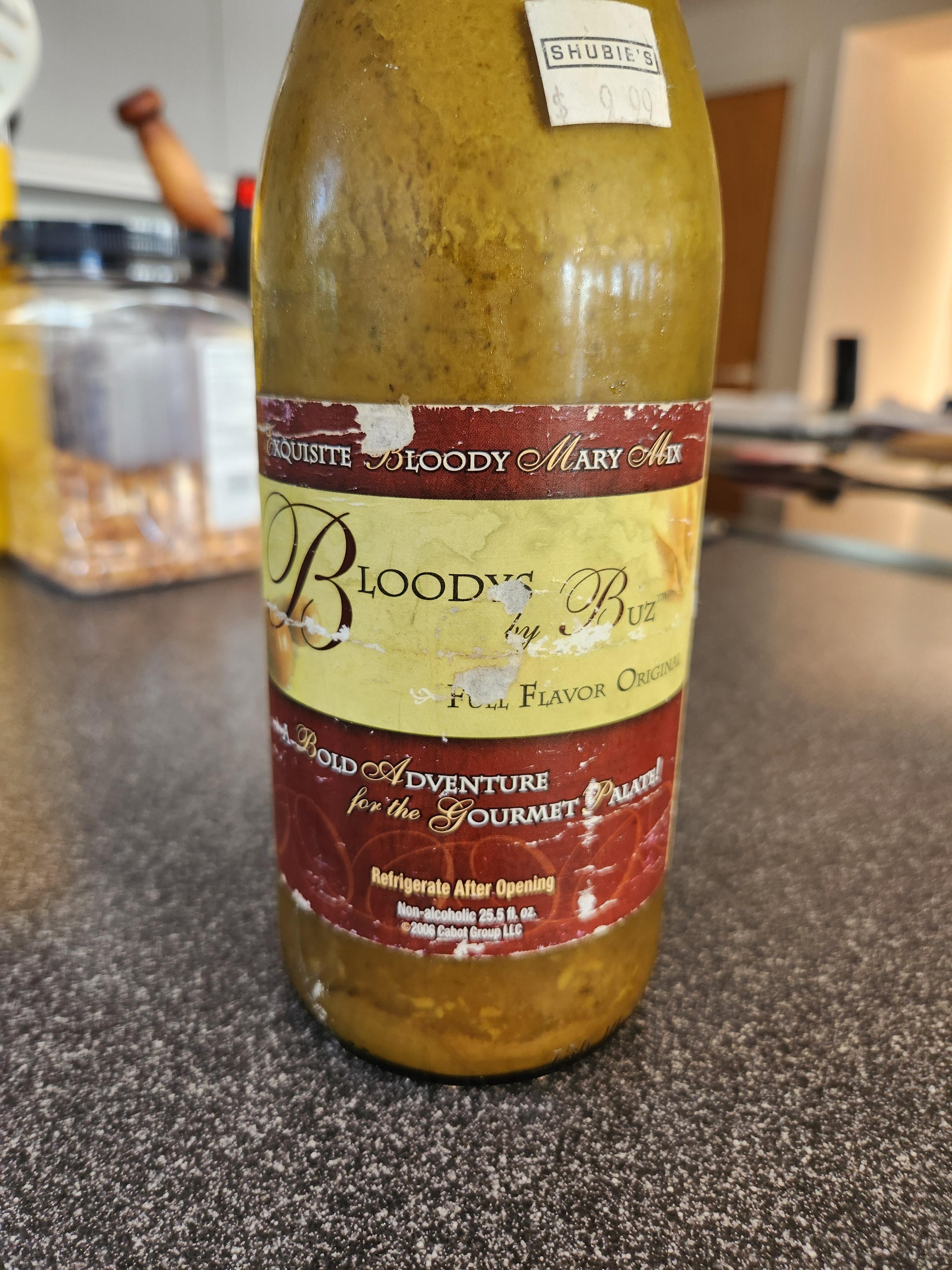 longevity of refrigerated bloody mary mix
