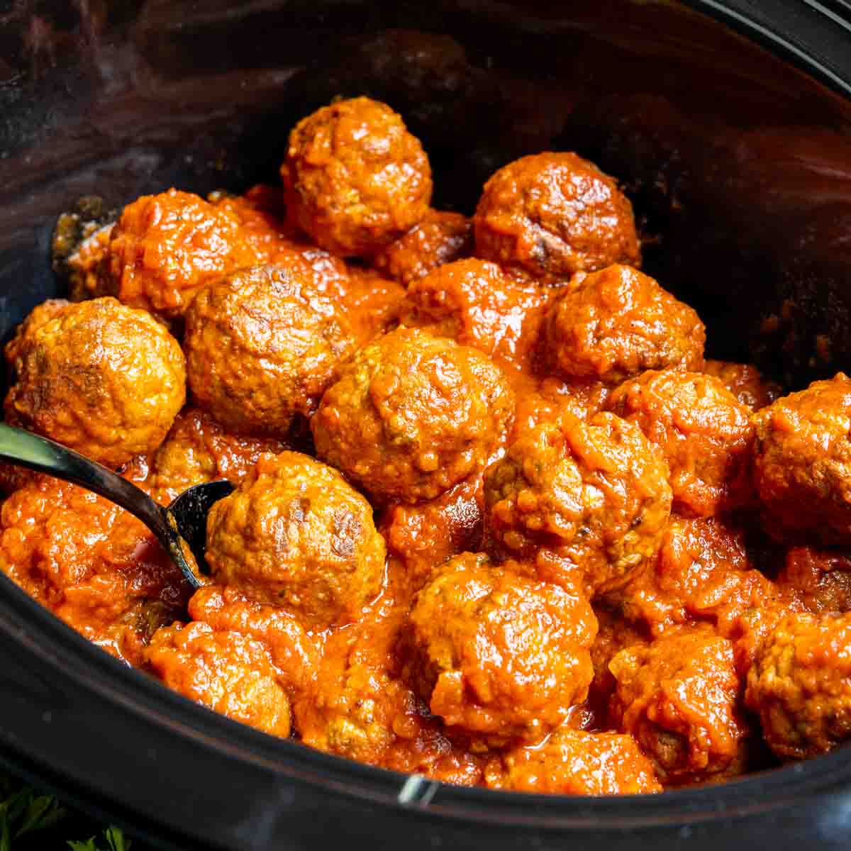 cooking time for frozen meatballs in crockpot on high