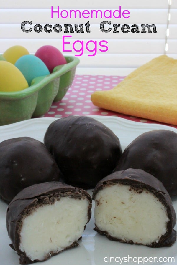 How to Make Old Fashioned Coconut Cream Easter Eggs?