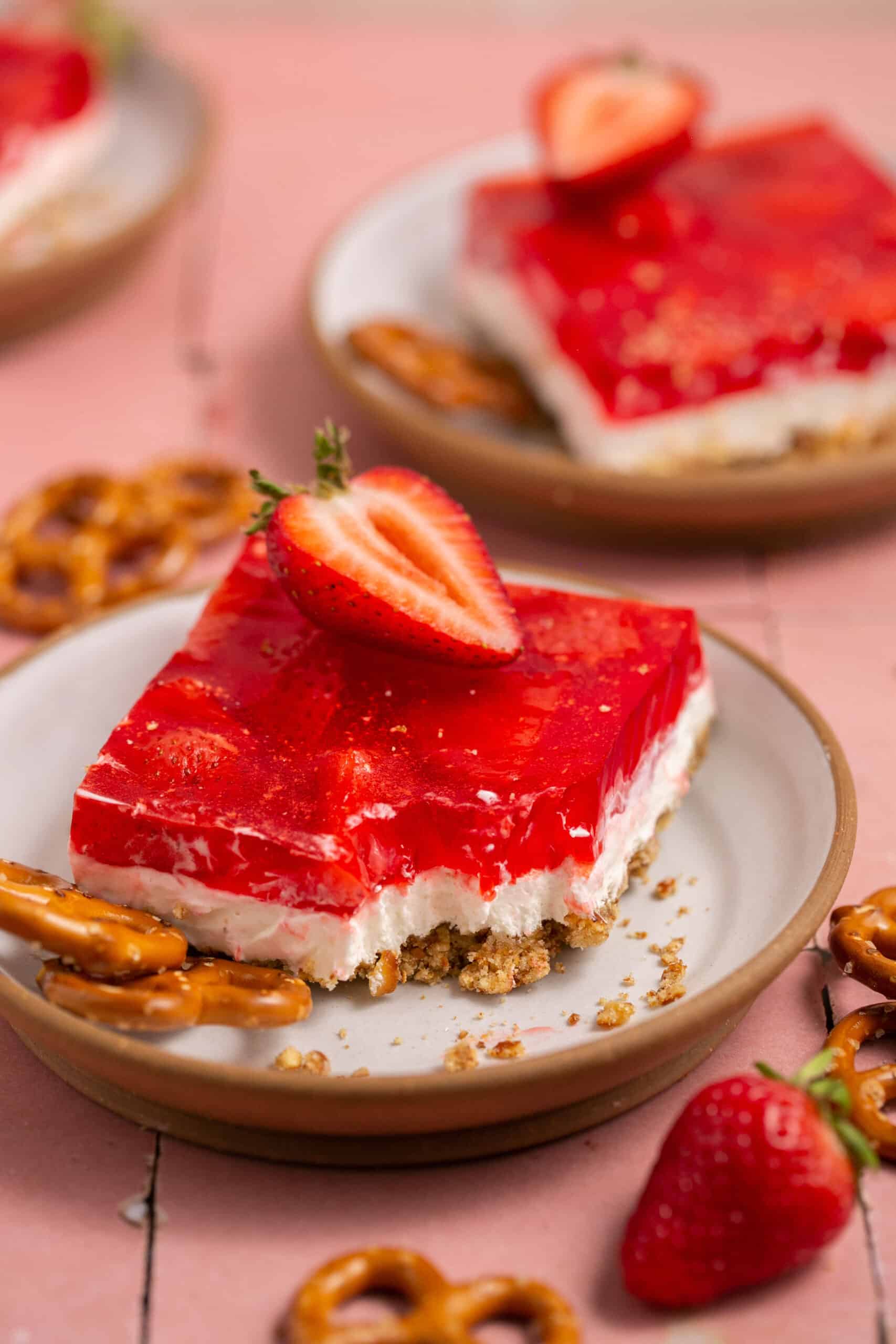 Why Choose Strawberry Pretzel Salad Without Jello? A Healthier Option for Your Favorite Dessert That is Still Delicious