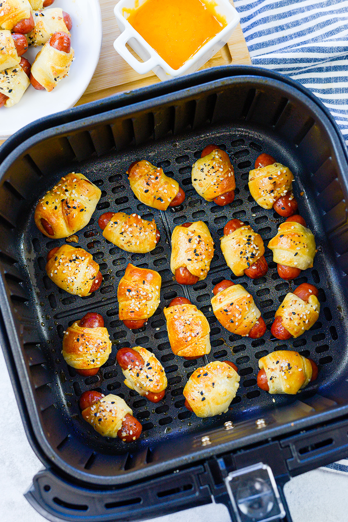 Quick & Easy Wrapped Beef Frank Mini Airfrier Recipe