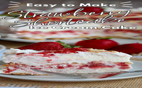 How to Make Chocolate and Strawberry Ice Cream Cake: Simple Steps to Follow