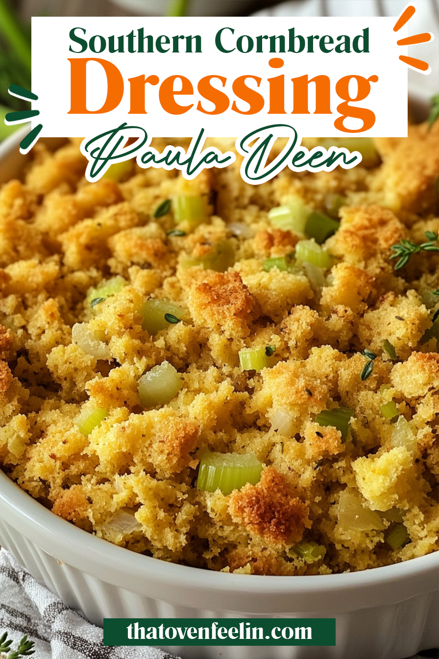 paula deen's guide to making cornbread dressing