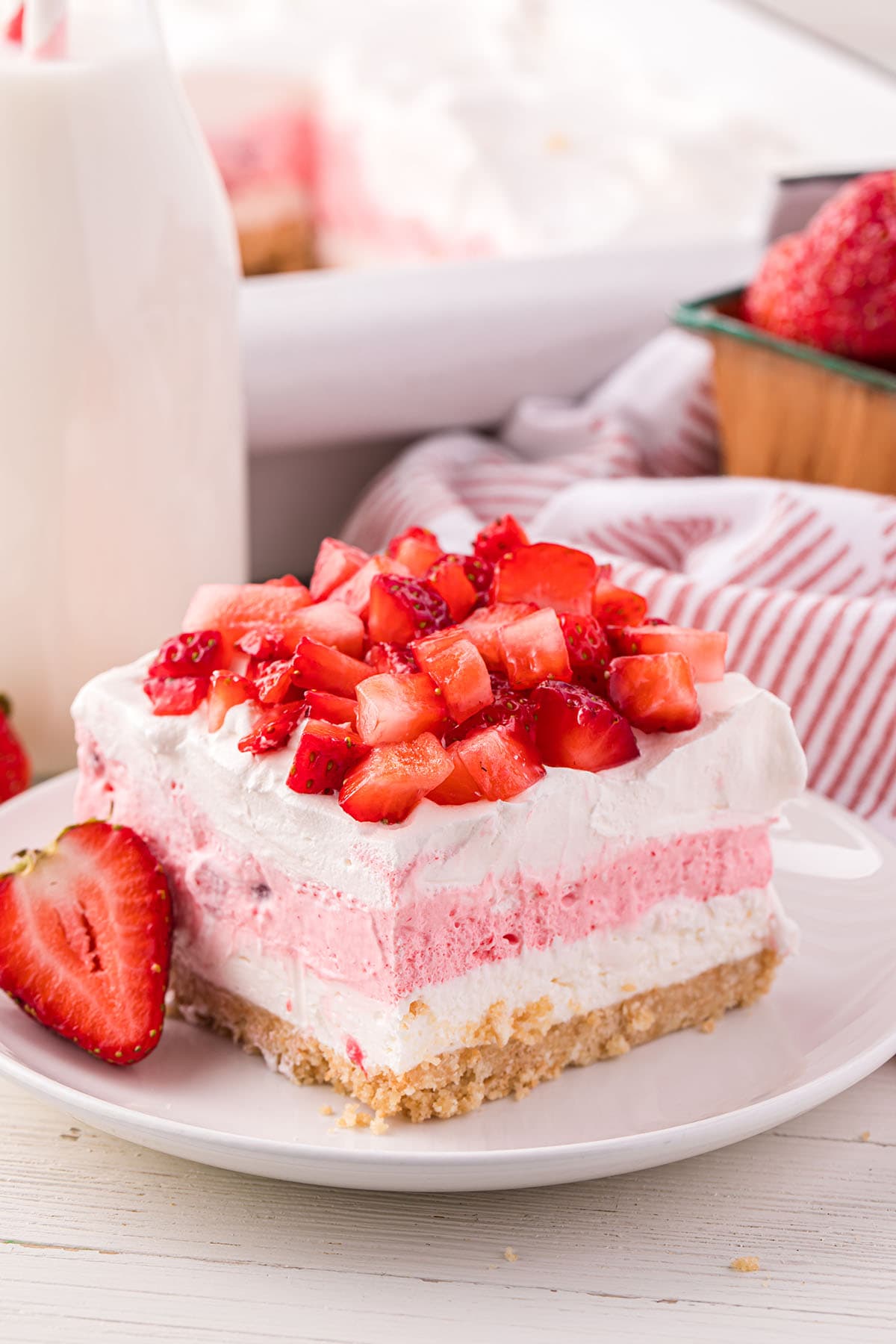 Make Ahead Strawberry Lasagna With Vanilla Wafers: The Perfect Dessert for Busy Weeknights